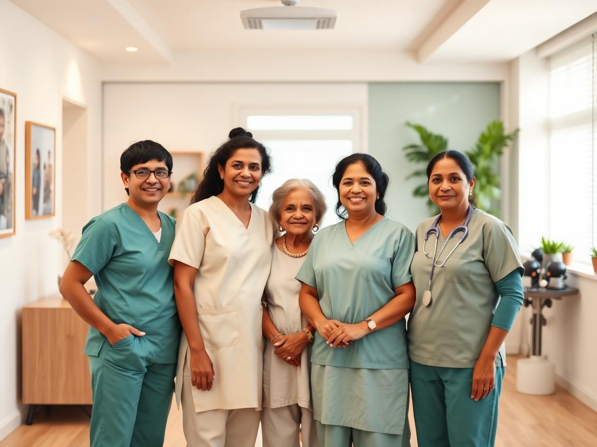 Care agency team